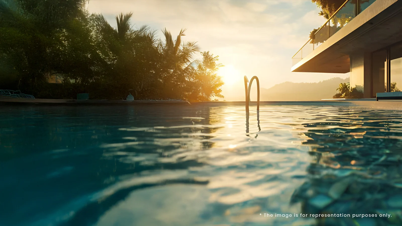 Brigade Avalon Apartment in Whitefield in Bangalore swimming pool